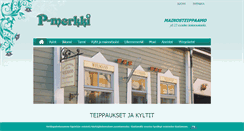 Desktop Screenshot of p-merkki.fi